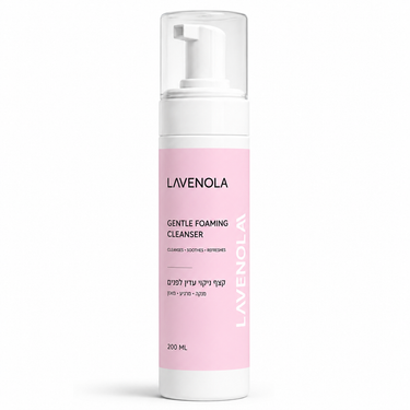 Translation missing: he-IL.Gentle Foaming Cleanser – קצף ניקוי עדין לפנים 200 מ"ל