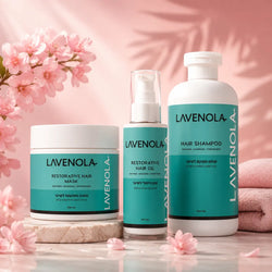 ערכת חיזוק ושיקום השיער של LAVENOLA